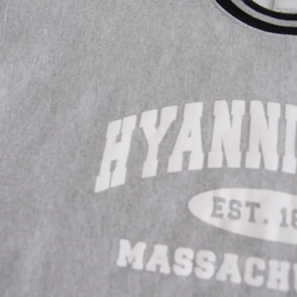 Lee CrossGrain Vintage Grey Logo Crewneck Sweater - Picture 9 of 11